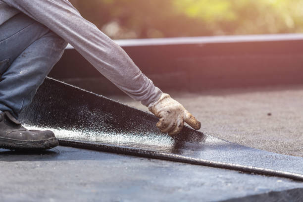 Professional Crawl Space Encapsulation technician working in Burton, OH